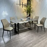 BÀN GHẾ BỌC DA CAO CẤP
MS48