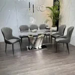 BÀN GHẾ BỌC DA CAO CẤP
MS58