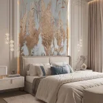 Giường bọc nệm cao cấp TTB05