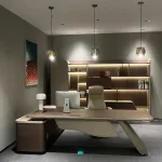 Bàn làm việc giám đốc + trưởng phòng BLVGD11