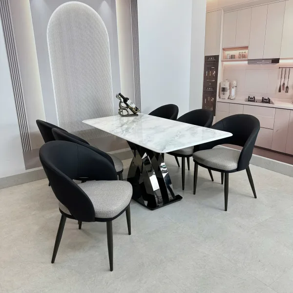 BÀN GHẾ BỌC DA CAO CẤP
MS61