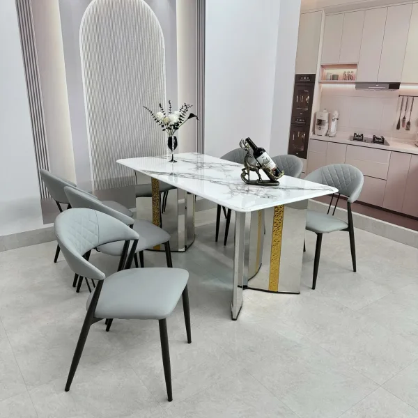 BỘ BÀN ĂN CAO CẤP HIỆN ĐẠI TTB HOME MÃ KH009 