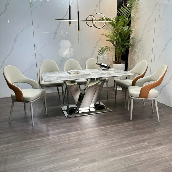 BỘ BÀN ĂN CAO CẤP TTB-HOME MÃ KH034