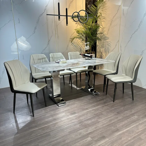 BỘ BÀN ĂN CAO CẤP TTB HOME MÃ KH041 