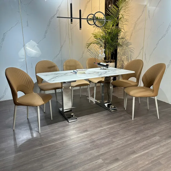 BỘ BÀN ĂN CAO CẤP TTB HOME MÃ KH041 