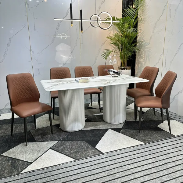THIẾT KẾ BỘ BÀN ĂN CAO CẤP TTB HOME KH043 